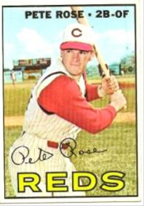 Pete Rose baseball card