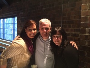Hanging out with friends Jessica (L) and Sara (R) at the Columbus Realtors Wine Tasting event